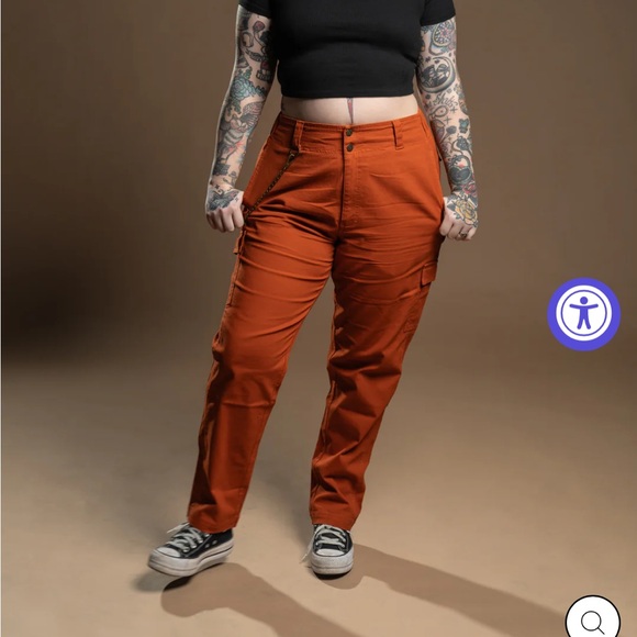 GIRRLSCOUT CARGO PANTS - Picture 1 of 7